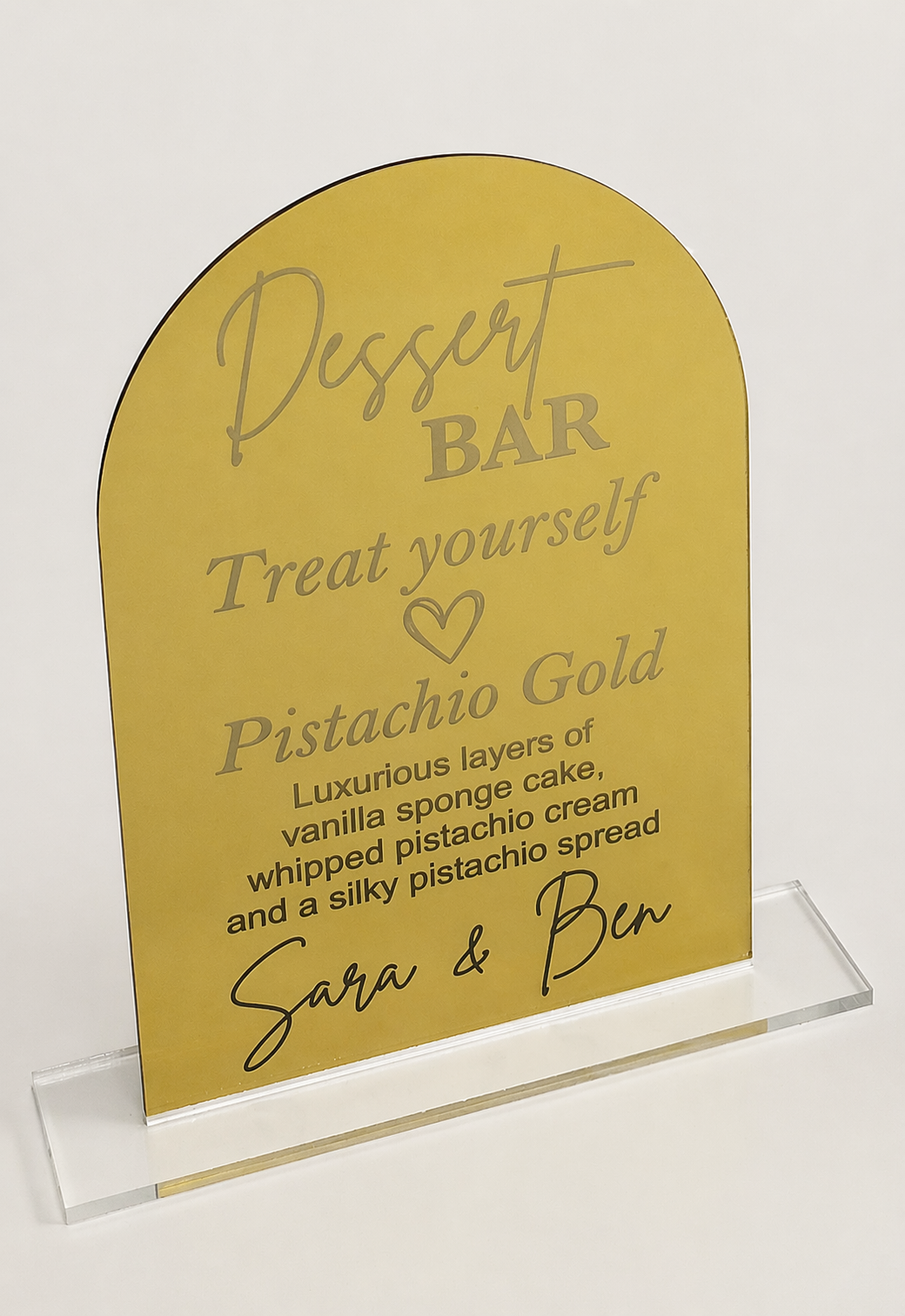 Table Sign - Custom