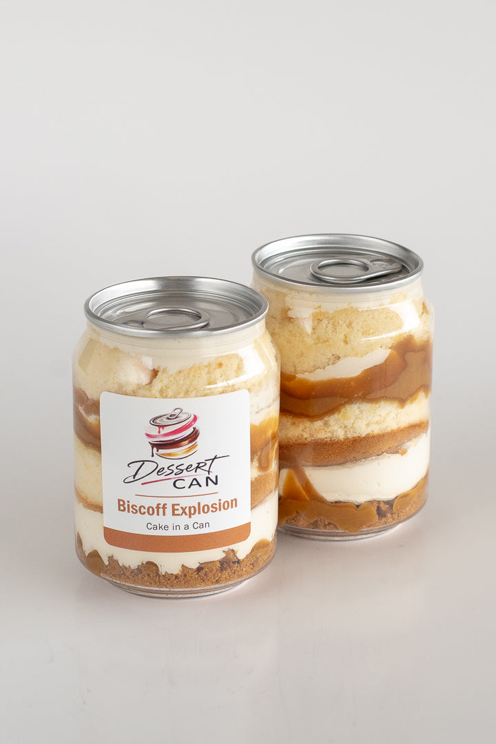 Biscoff Explosion - Cake in a Can