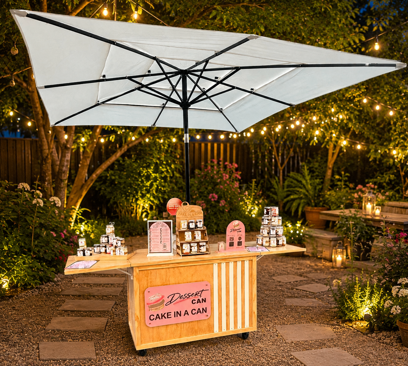 Dessert Can Cart - Hire