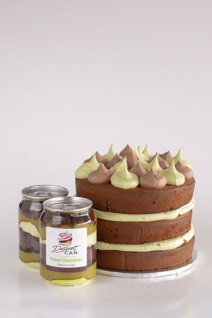 Dubai Chocolate - Cutting Cake