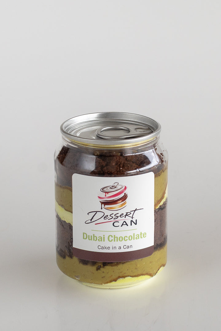 Dubai Chocolate - Cake in a Can