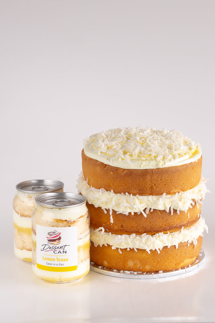 Lemon Tease - Cutting Cake