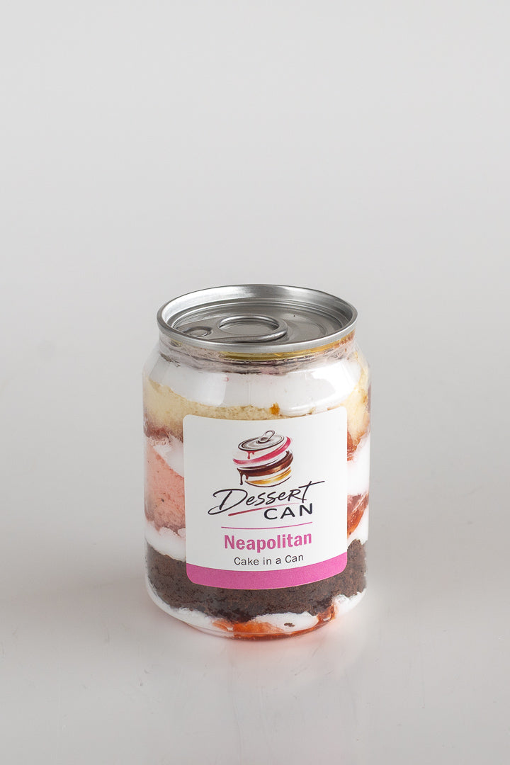 Neapolitan - Cake in a Can