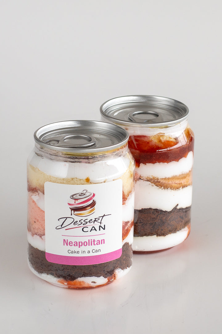 Neapolitan - Cake in a Can