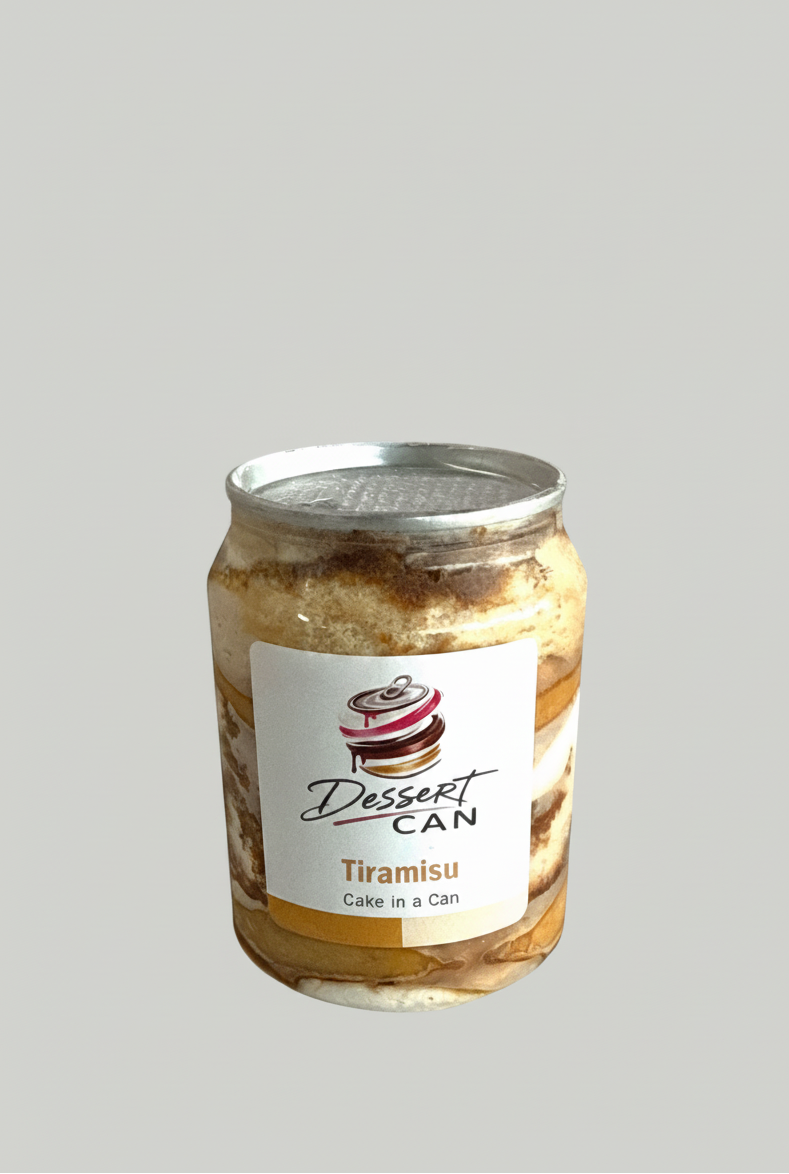 Tiramisu - Cake in a Can