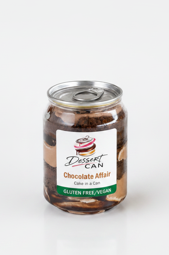 Chocolate Affair Gluten Free / Vegan - Cake in a Can